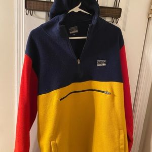 Free Nature Men’s XL Quarter Zip Fleece with Hood